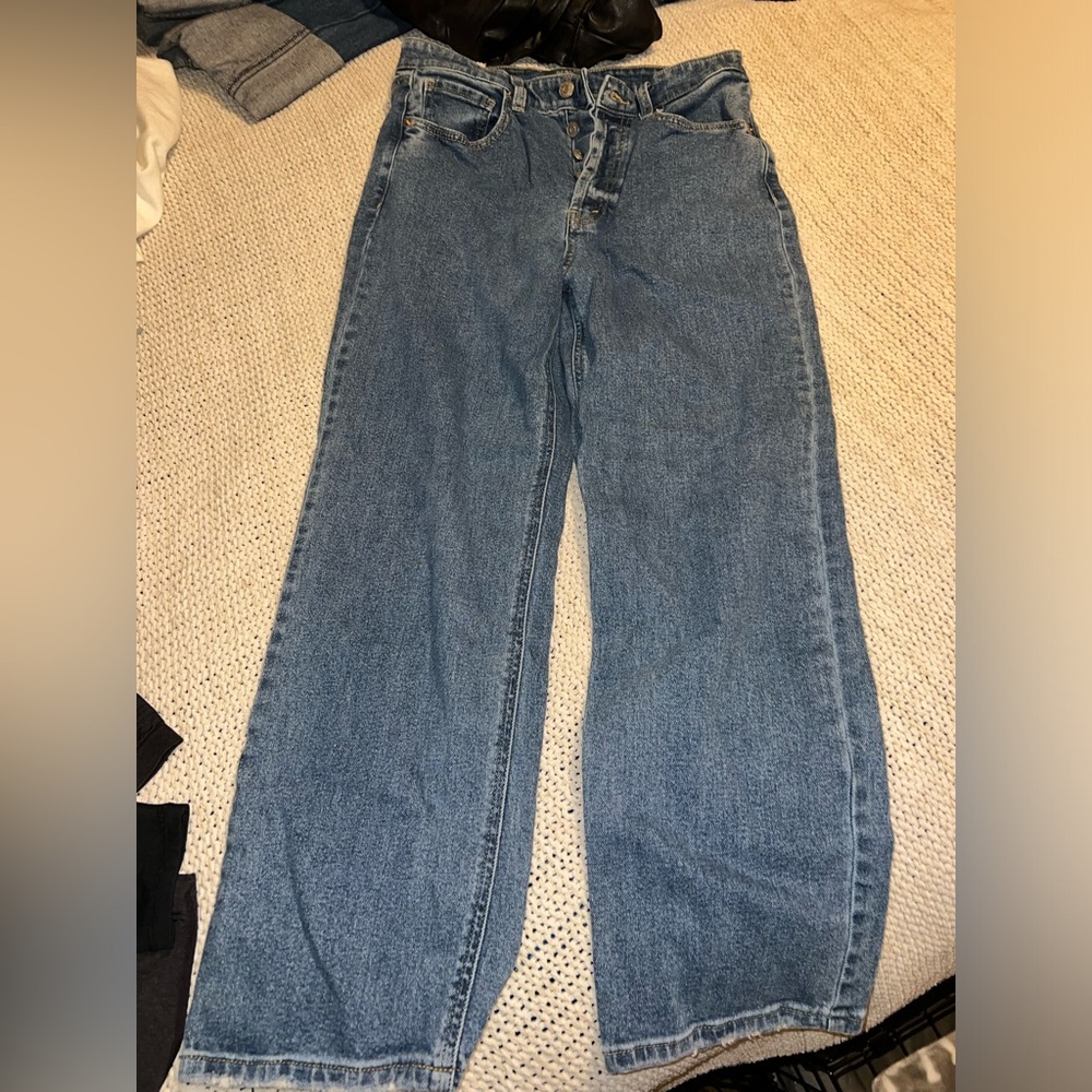 Highest Rise Straight Jeans